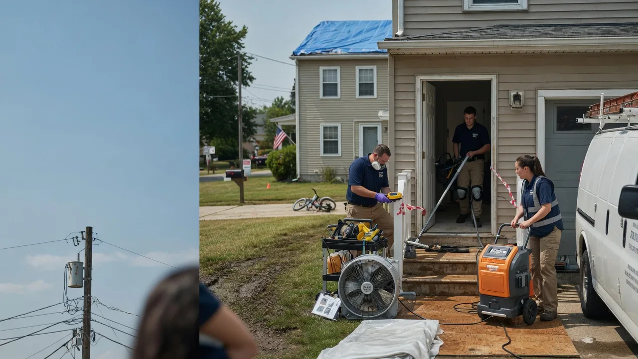 Water Damage Repair in Pink Hill, NC near me